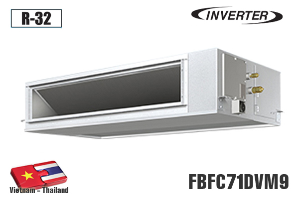 FBFC71DVM9, Điều hòa âm trần nối ống gió Daikin 24000BTU