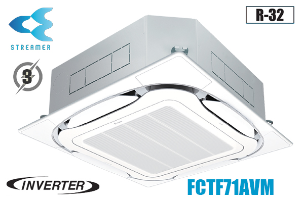 Điều hòa âm trần Daikin FCTF71AVM/RZF71DYM 24000BTU 1 chiều