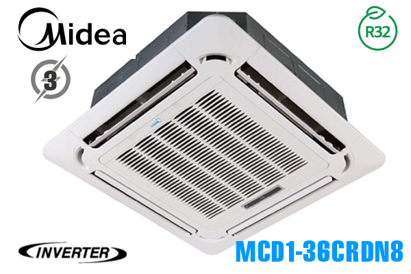 Điều hòa âm trần Midea inverter 36000BTU 1 chiều MCD1-36CRDN8 giá Rẻ