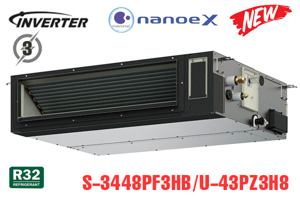 s3448pf3hb-u43pz3h8-5u7nat-1 Điều hòa nối ống gió Panasonic 43000BTU 2 chiều S-3448PF3HB/U-43PZ3H8