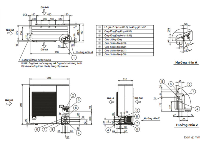 thong-so-ky-thuat-dan-nong-u-4le2h4-4-hp thong-so-ky-thuat-dan-nong-U-4LE2H4-4-hp