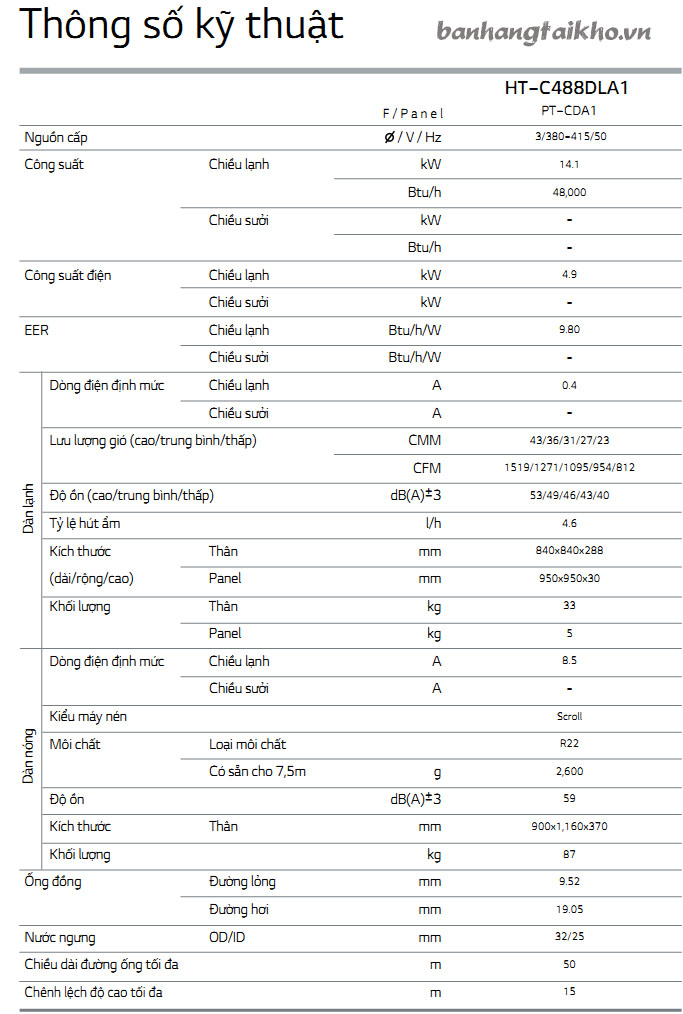 thong20so20dieu20hoa20am20tran20lg20htc488 catalog điều hòa âm trần lg htc488