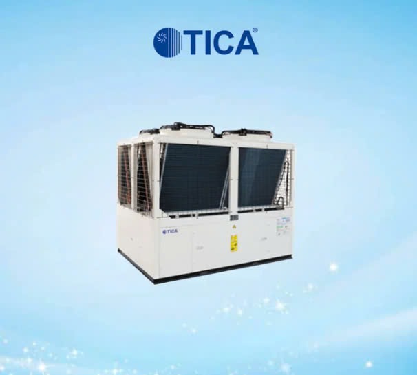 Điều Hoà Chiller Giải Nhiệt Gió Hãng TICA 66 ~ 440 kW.
