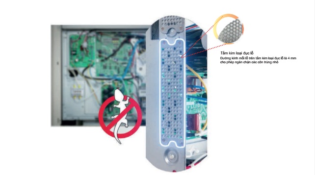 Thiết kế mới hạn chế côn trùng gây ảnh hưởng đến mạch