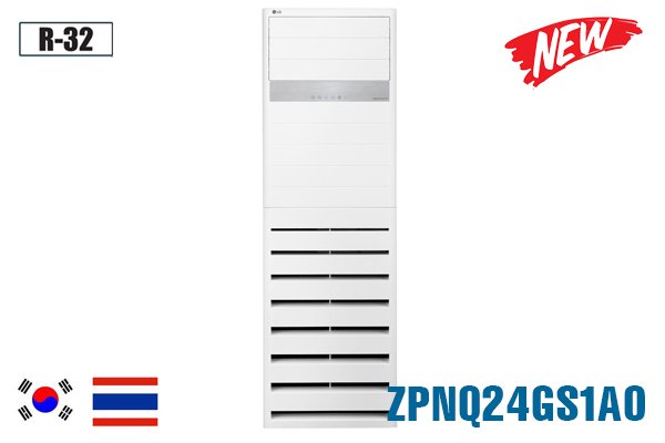 Điều hòa tủ đứng LG 24000BTU ZPNQ24GS1A0 inverter gas R32