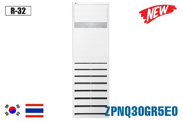 Điều hòa tủ đứng LG 30000BTU ZPNQ30GR5E0 inverter gas R32