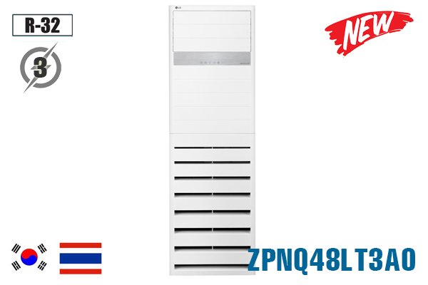 Điều hòa tủ đứng LG 48000BTU ZPNQ48LT3A0 inverter 3 Pha gas R32